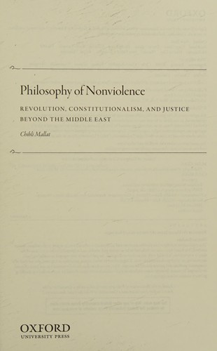 Philosophy of Nonviolence