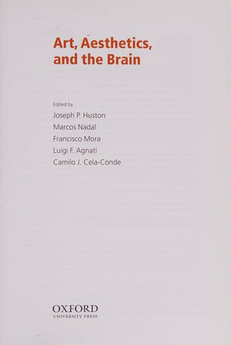 Art, Aesthetics, and the Brain