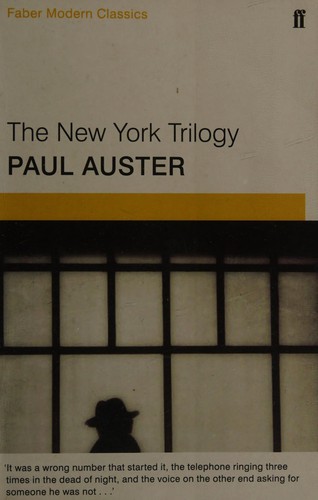 The New York Trilogy : Faber Modern Classics