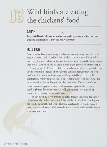 The Chicken Keeper's Problem Solver