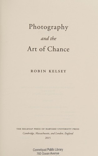 Photography and the Art of Chance