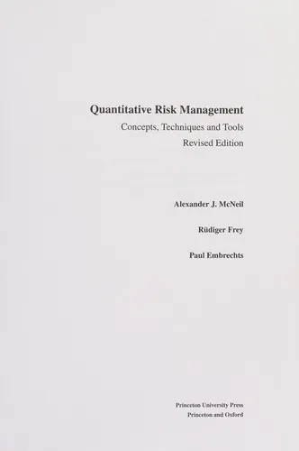 Quantitative Risk Management