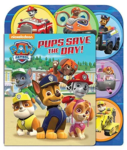 PAW Patrol: Pups Save the Day! : A Slide Surprise Book : 4