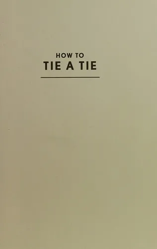 How to Tie a Tie