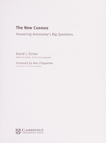 The New Cosmos