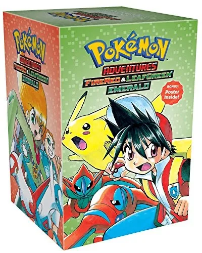 Pokemon Adventures FireRed & LeafGreen / Emerald Box Set : Includes Vols. 23-29