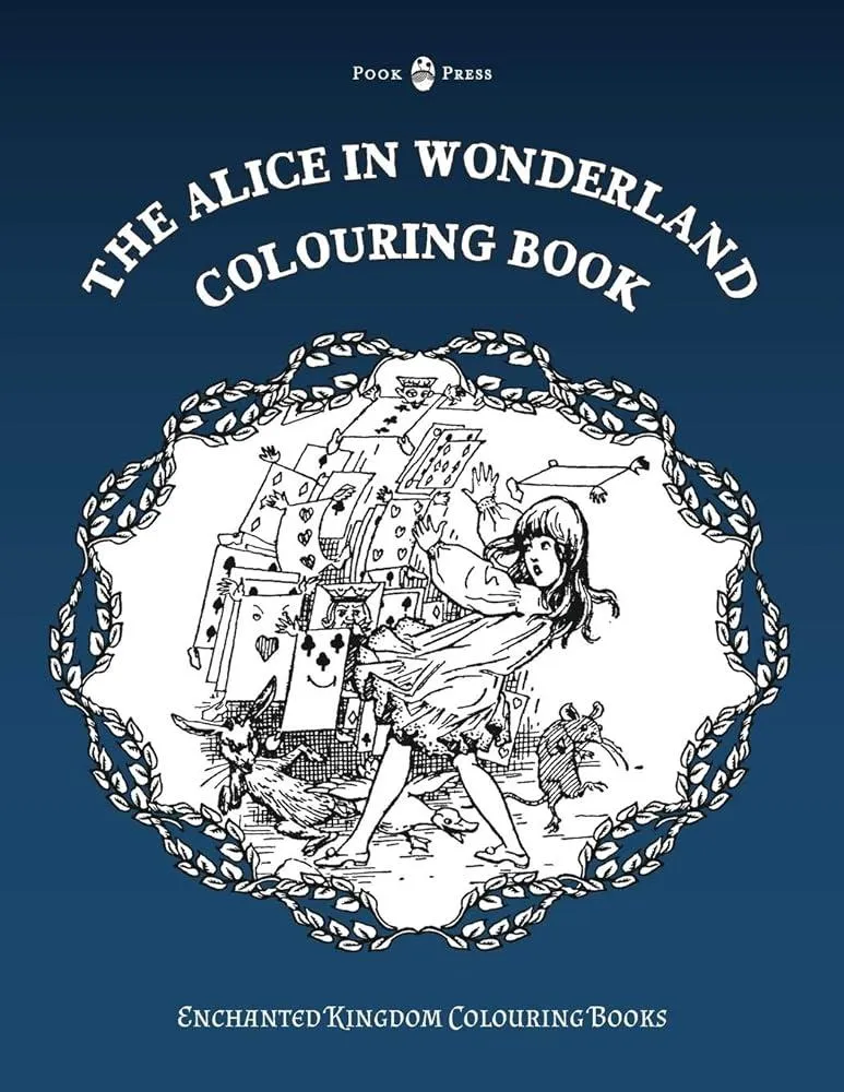 The Alice in Wonderland Colouring Book : 1