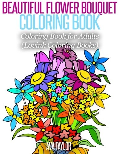 Beautiful Flower Bouquet Coloring Book