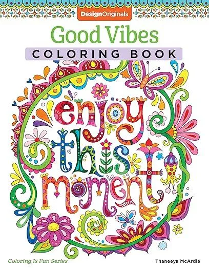 Good Vibes Coloring Book