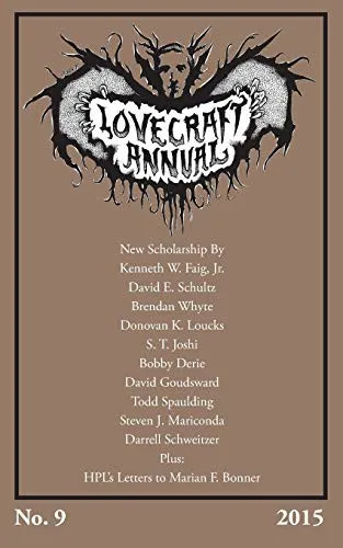 Lovecraft Annual No. 9 (2015)