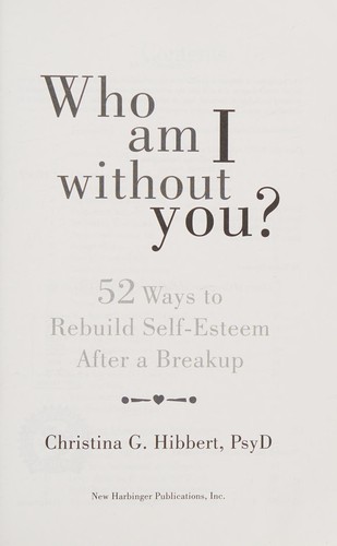 Who Am I Without You?