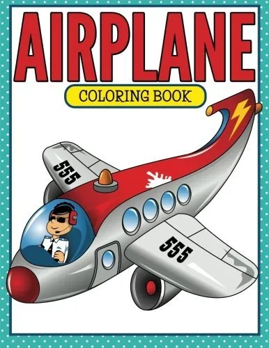 Airplane Coloring Book