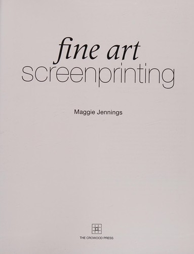 Fine Art Screenprinting