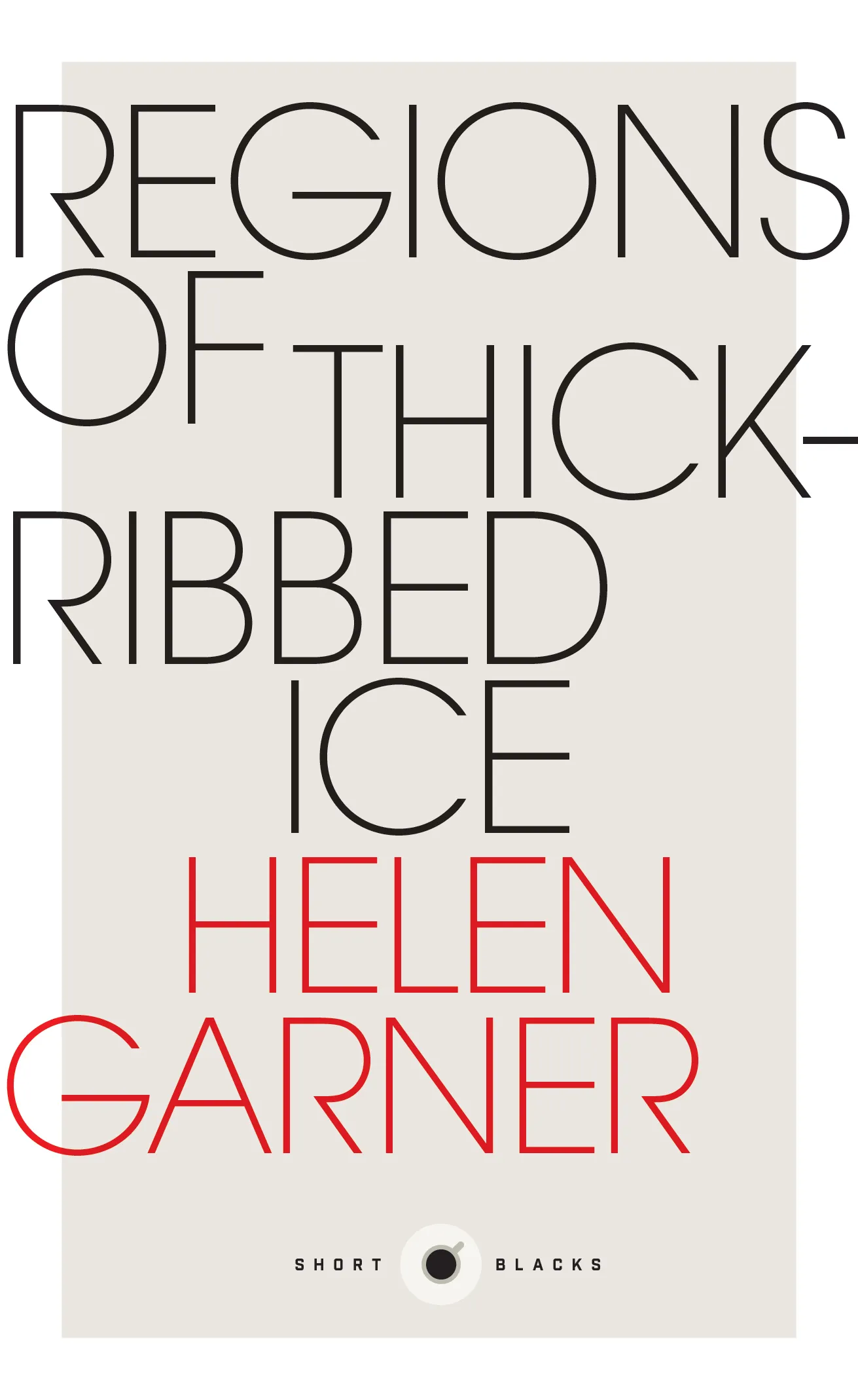 Regions Of Thick-Ribbed Ice