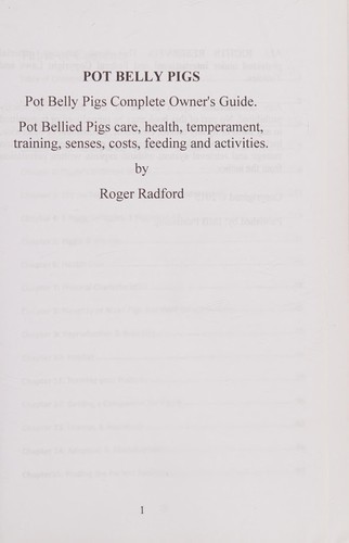 Pot Belly Pigs. Pot Belly Pigs Complete Owners Guide. Pot Bellied Pigs care, health, temperament, training, senses, costs, feeding and activities.