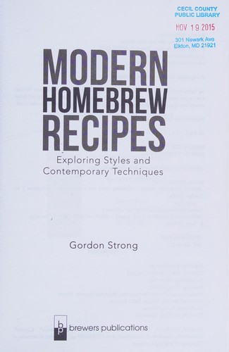 Modern Homebrew Recipes