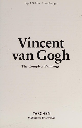 Van Gogh. The Complete Paintings