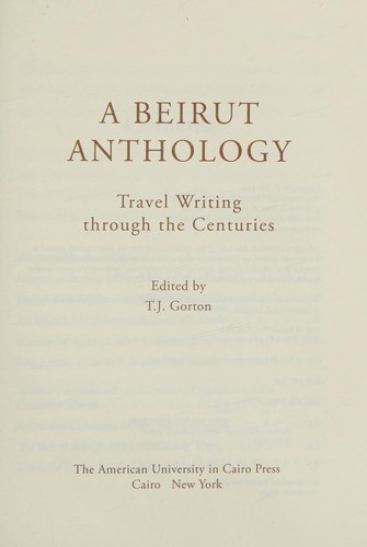 A Beirut Anthology