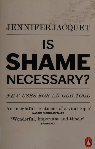 Is Shame Necessary?