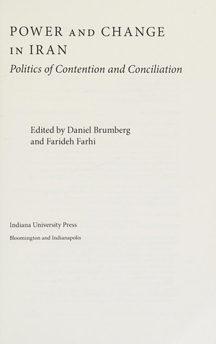 Power and Change in Iran