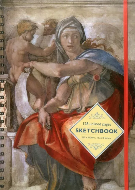Sketchbook - Delphic Sibyl (fresco) the Sistine Chapel