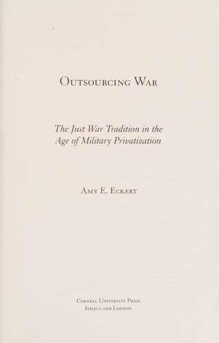 Outsourcing War