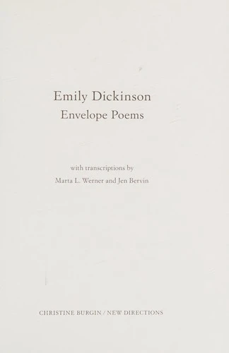 Envelope Poems