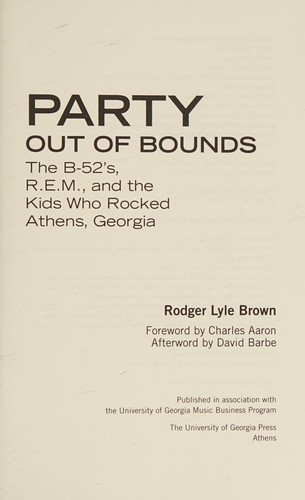 Party Out of Bounds
