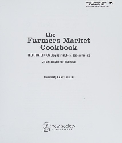 The Farmers Market Cookbook