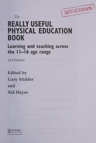 The Really Useful Physical Education Book
