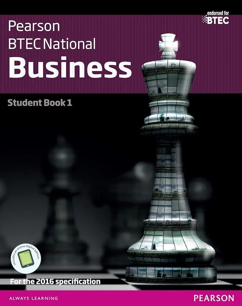 BTEC Nationals Business Student Book 1 + Activebook : For the 2016 specifications