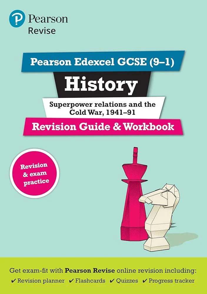 Pearson REVISE Edexcel GCSE History Superpower relations and the Cold War Revision Guide: incl. online revision and quizzes - for 2025 and 2026 exams