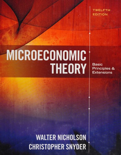 Microeconomic Theory