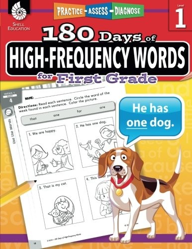 180 Days(tm) High-Frequency Words for First Grade