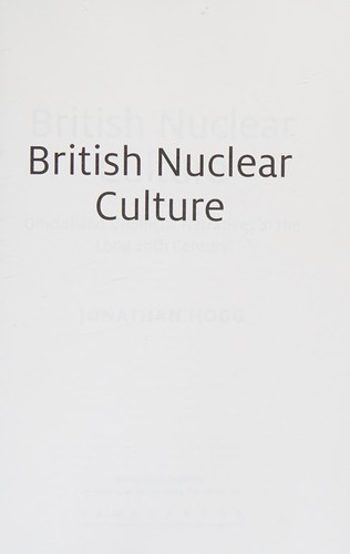 British Nuclear Culture