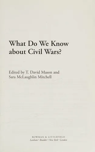 What Do We Know about Civil Wars?