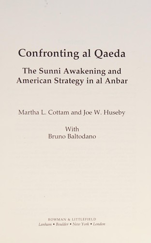 Confronting al Qaeda