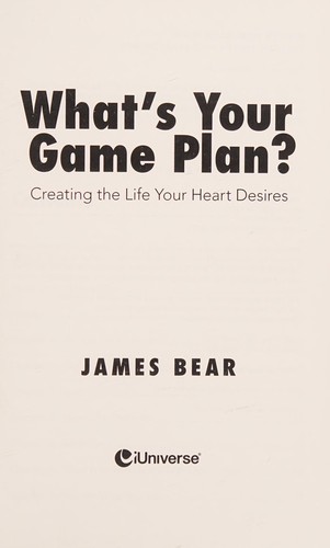 What's Your Game Plan?