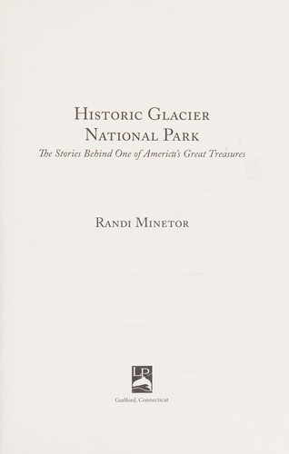 Historic Glacier National Park