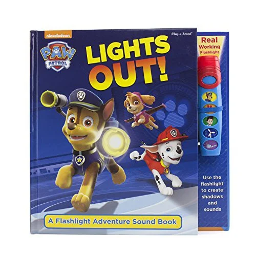 Nickelodeon PAW Patrol: Lights Out! A Flashlight Adventure Sound Book