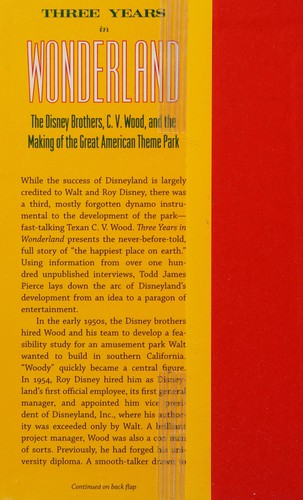 Three Years in Wonderland