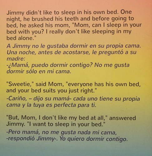 I Love to Sleep in My Own Bed Me encanta dormir en mi propia cama