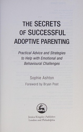 The Secrets of Successful Adoptive Parenting