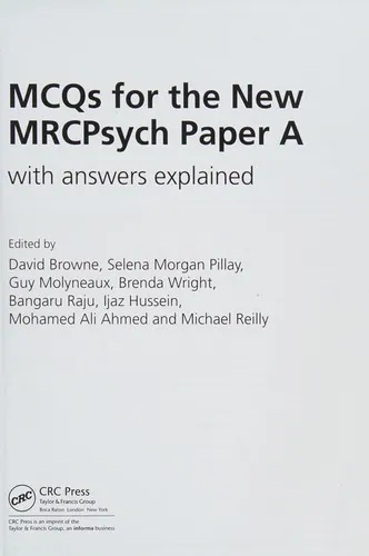 MCQs for the New MRCPsych Paper A with Answers Explained