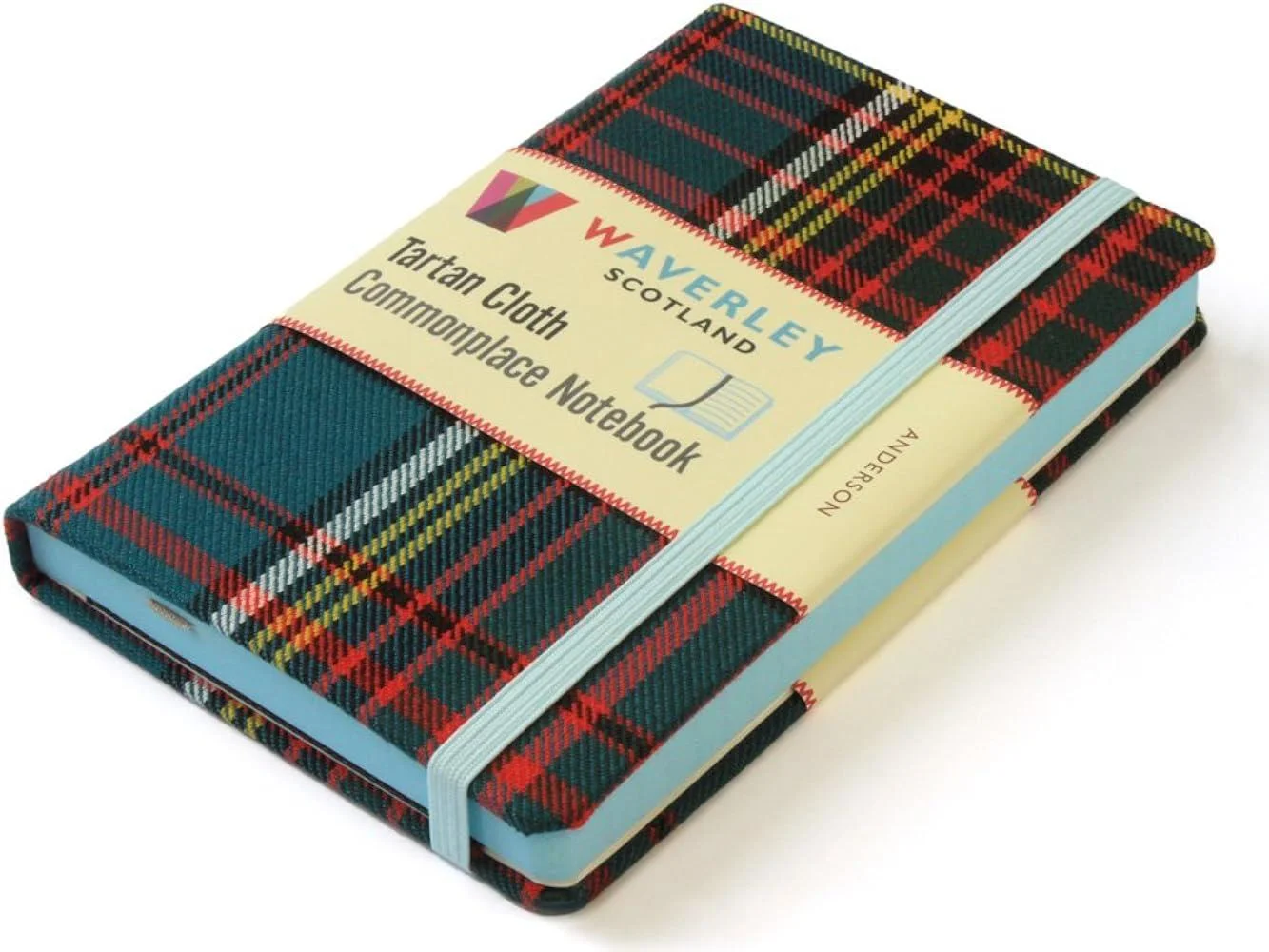 Waverley (M): Anderson Tartan Cloth Commonplace Notebook