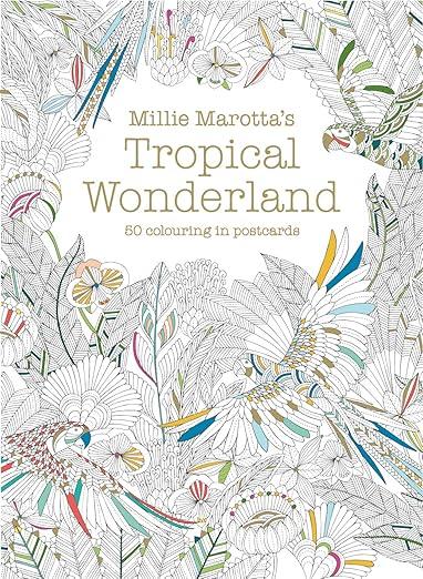 Millie Marotta's Tropical Wonderland Postcard Box