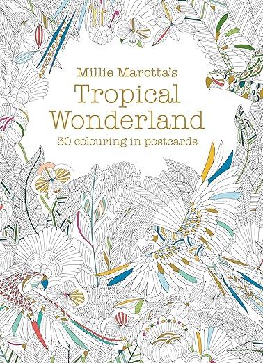 Millie Marotta's Tropical Wonderland Postcard Book