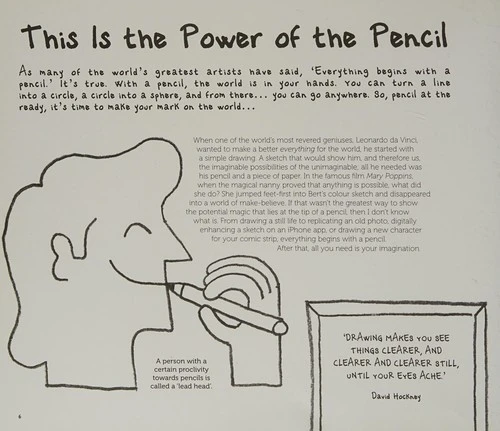 The Power of the Pencil : draw • sketch • doodle • play with a pencil