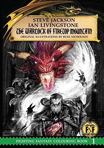 The Warlock of Firetop Mountain Colouring Book : 1