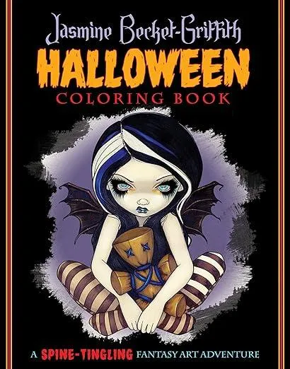 Jasmine Becket-Griffith Coloring Book : A Spine-Tingling Fantasy Art Adventure